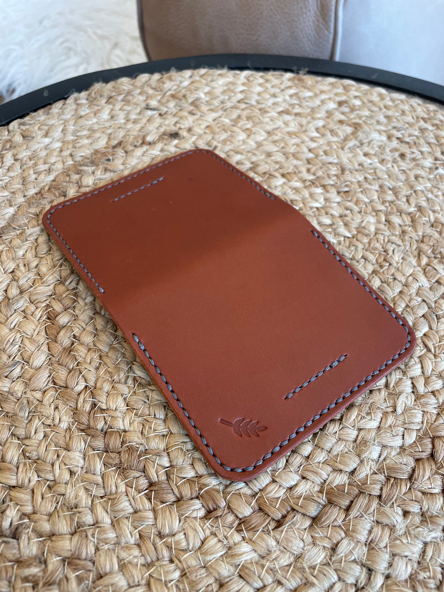 Chestnut & Olive (EB) Front Pocket Card Wallet