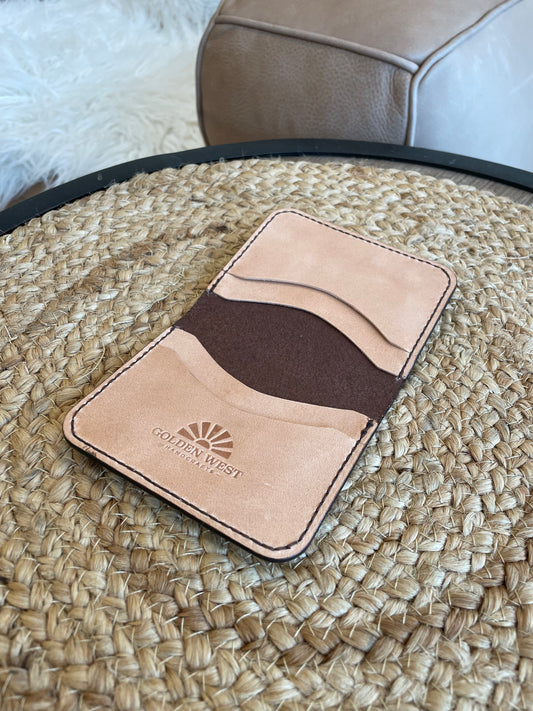 Chocolate & Russet (TH) Front Pocket Card Wallet