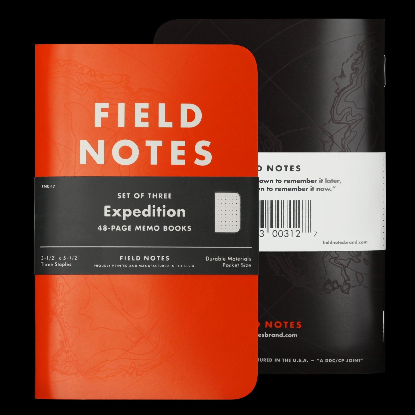 3 Pack - EXPEDITION WATERPROOF NOTEBOOKS (Dot Graph)